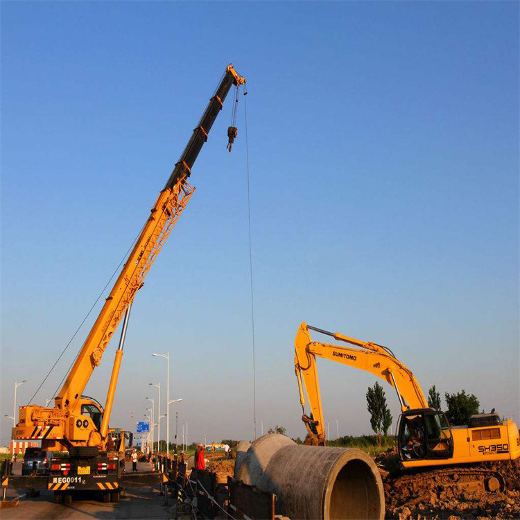 内黄挖机用吊车怎么吊